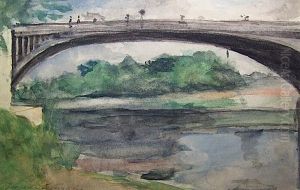 Le Pont by Jeanne Guerard-Gonzales