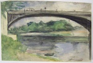 Le Pont by Jeanne Guerard-Gonzales