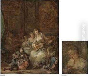 The Music Lesson by Francois Guerin