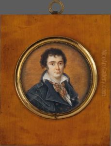 Portrait De Fabre D'eglantine(1755-1794) by Jean Urbain Guerin