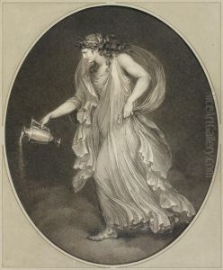 La Deesse Hebe Versant L'ambroisie by Jean Urbain Guerin