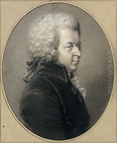 Portrait Presume De Wolfgang Amadeus Mozart - view 1