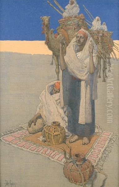 Prayer In The Desert - view 1