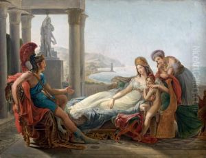 Enee Racontant A Didon Les Malheurs De Carthage by Baron Pierre-Narcisse Guerin