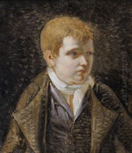 Portrait De Jeune Garcon by Baron Pierre-Narcisse Guerin