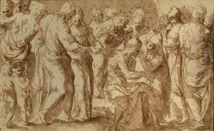 Paul At Lystra by Giovanni Guerra