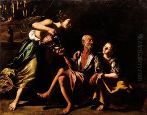 Loth E Le Figlie by Giovanni Francesco Guerrieri