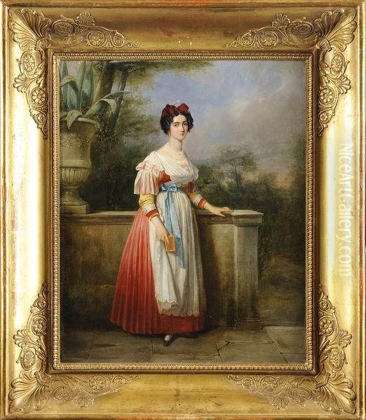 Portrait De Vittoria Caldoni - view 1