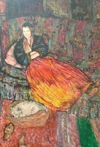 Mrs Lewis Of The Cavendish by Alvaro Guevara