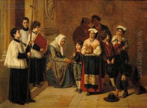 Departing From The Church by Gennaro Guglielmi