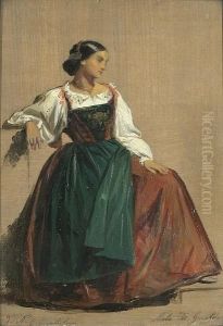 Seated Woman by Luigi Guglielmi