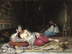 Odalisque by Karl Feodorovich Guhn