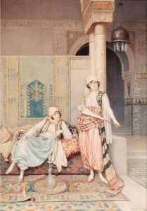 Deux Orientales Dans Un Interieur by Giuseppe Guidi
