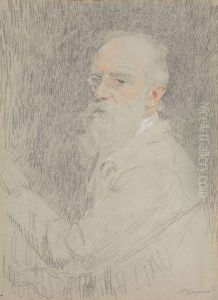 Autoportrait by Francois Joseph Guiguet