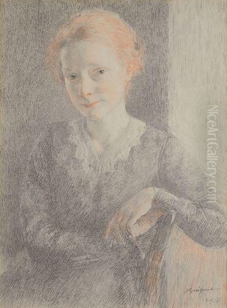 Femme Accoudee - view 1