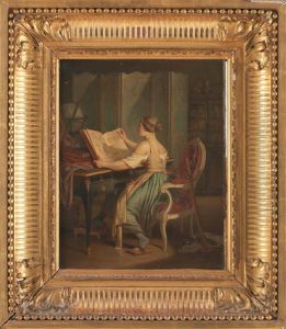 La Servante Analphabete by Charles Michel Guilbert D'Anelle