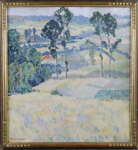 Paysage De Campagne by Maurice Guilbert
