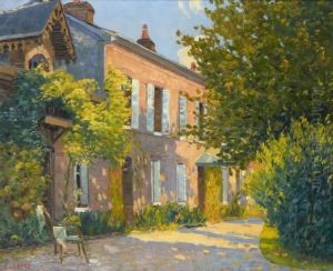 Coin De Jardin En Ete by Narcisse Guilbert