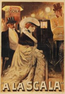 Plakat: A La Scala by Albert Guillaume