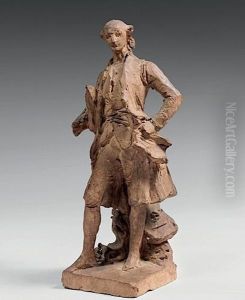 Portrait En Pied Presume De Rameau Portrait En Pied D'un Compositeur by Eugene Guillaume