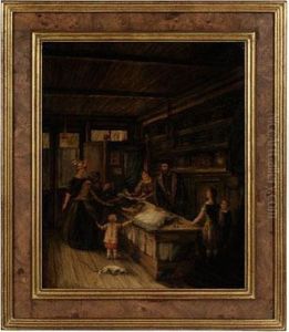 Store Scene With Figures