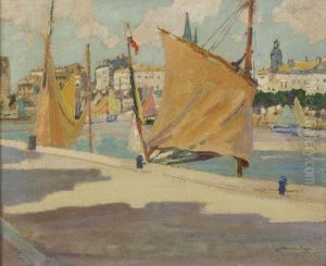Coin De Port A Maree Basse, La Rochelle by Roger Guillaume