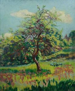 Verger En Fleurs A Miregaudon by Armand Guillaumin