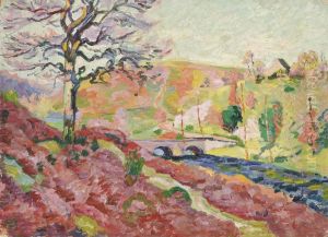 Paysage Avec Pont by Armand Guillaumin