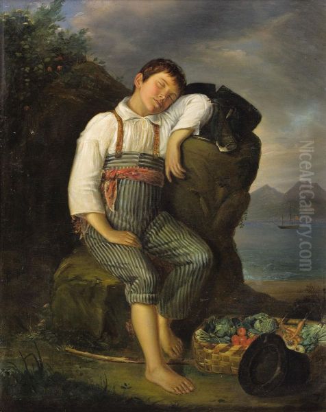 A Roadside Nap - view 1