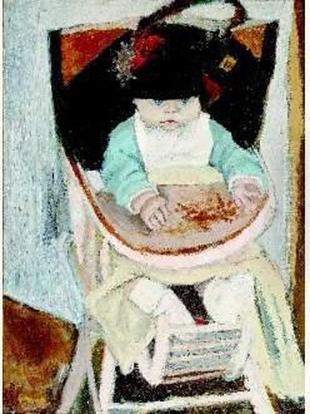 Jeune Enfant Sur Sa Chaise - view 1
