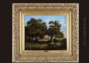 Landscape by Ernest Guillemer
