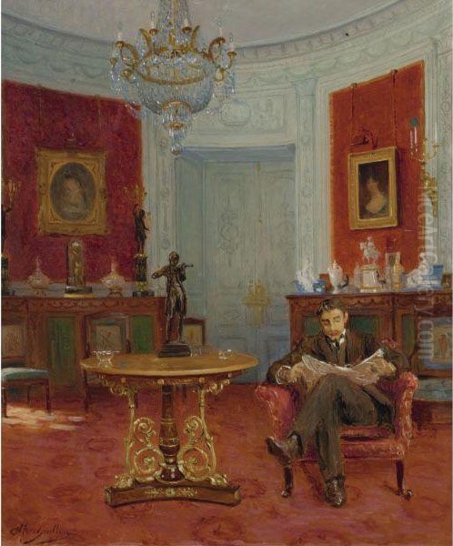 Self-portrait In An Interior - view 1