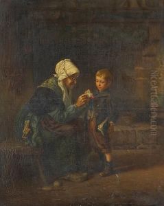 The Proud Little Warrior by Alfred Guillou