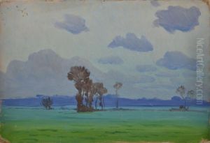 Plaine Bleutee by Charles Victor Guilloux