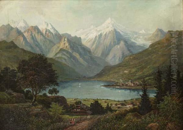 Le Lac De Lugano - view 1