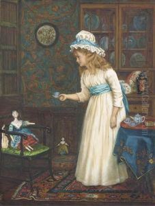 The Dolls' Tea Party by Elizabeth S. Guinness