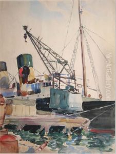 The Boatyard by May Guinness