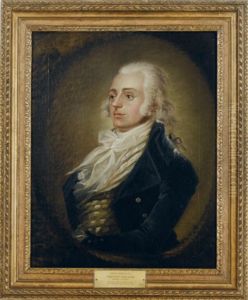 Portrait Of Samuel Barton by Christian Gullager
