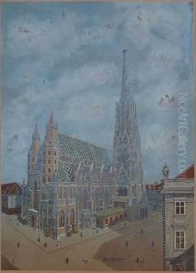 Study Of St. Stephan's Church