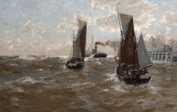 Ships Near Ostend - view 1