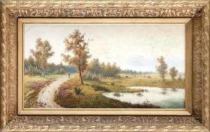 Pejzaz Z Rzeka by Jozef Guranowski