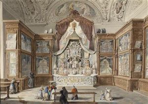 Thetreasury In Mariazell by Eduard Gurk