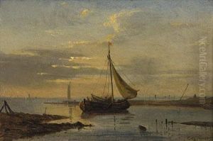 Fischerboote by Cornelius Gurlitt