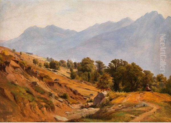 Gebirgslandschaft Der Gegend Von Dorftyrol - view 1