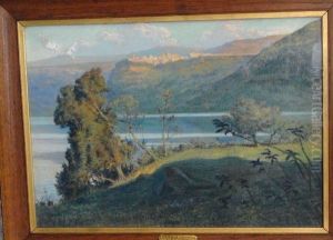 Le Lac De Nemi by Pierre Gusman