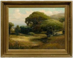 California Landscape With View Of Ocean
