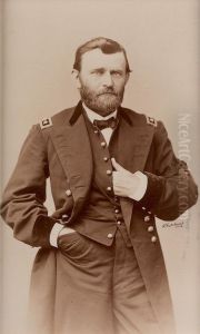 Portrait Of Ulysses S. Grant by Frederick Gutekunst