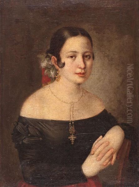 Retrato De Una Joven, Probablemente Antonia De Zarate - view 1