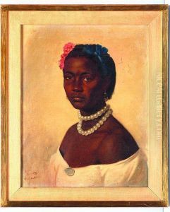 Retrato De Mulata by Felipe Santiago Gutierrez