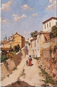 Calle Depueblo by Ernesto Gutierrez Hernandez